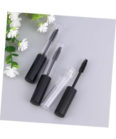 DOITOOL 3pcs Empty Eyelash Tube Black Outfit Refillable Eyelash Tube Bottle Mascara Bottle Straw Travel Vial 1 g (Pack of 1) As Shown - Buy Online on GoSupps.com
