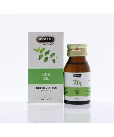 Hemani Sidr Oil 30ml - Zayt Al-Sidr - Aceite de Sidr -Sidr Tel -Sidr Ya Essential Oil - 100% Natural Halal Oil for Skin Hair & Wellness - Halal Essential Oil for Wellness and Relaxation - Buy Online on GoSupps.com
