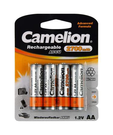Camelion NH-AA2700-BP4 1.2V 2700mAh AA NI-MH 4pk Blister