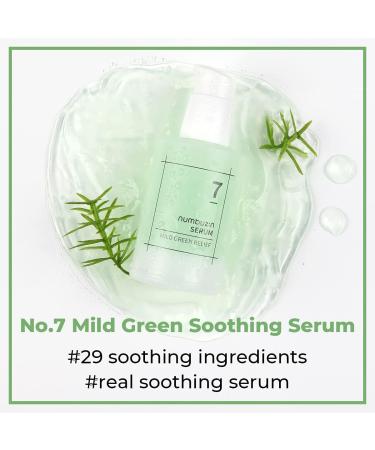 pexel No.7 Mild Green Soothing Serum | Acne-prone Skin Sensitive Redness Centella Asiatica Green Tea Lightweight Gel Noni | Korean Skin Care for Face 50ml - Buy Online on GoSupps.com