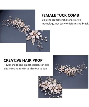 1 Pc Hair Comb Hair up Bride Alloy Crystal - Buy Online on GoSupps.com
