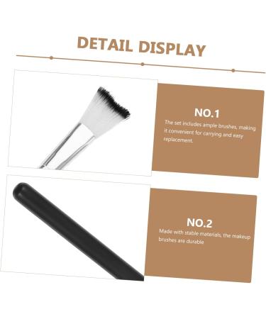 IWOWHERO 3pcs Fish Tail Brush Nose Contour Brush Women Makeup Brushes Brush for Nose Makeup Aluminum Tube 18.50X1.00X1.00CM As Shown 1 - Buy Online on GoSupps.com