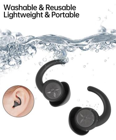 2 Pairs Soft Silicone Ear Plugs for Sleeping | Noise Cancelling Sound Blocking for Snoring Concerts Shooting Airplanes - International Shipping - Buy Online on GoSupps.com
