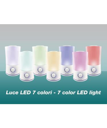 Beper 70 401 Humidifier & Essence Diffuser - 30W 2.4L LED Light Auto Switch-Off | Ideal for Home Office Kid's Room & Bathroom - International Shipping Available - Buy Online on GoSupps.com