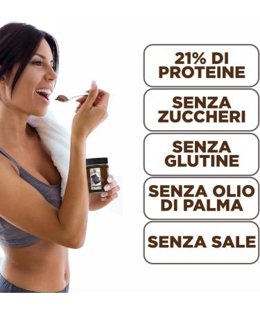DILO - Melting Chocolate Spalmable Protein Cream No Added Sugar Gluten Free with 23% Protein - 200g - Buy Online on GoSupps.com