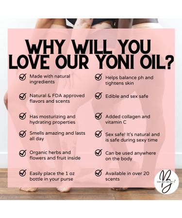 Vanilla Yoni Oil - Edible & Scented Yoni Oil 1oz | All-Natural Intimate Care - Buy Online on GoSupps.com