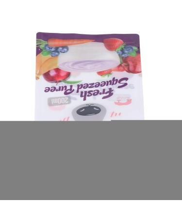 Reusable Baby Food Bags - 10 Pack 200ml Storage for Toddlers & Children | Lockable Puree Pouches - Buy Online on GoSupps.com