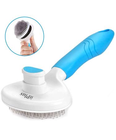 Self-Cleaning Cat & Dog Brush | Undercoat Grooming Tool for All Hair Types - Buy Online on GoSupps.com