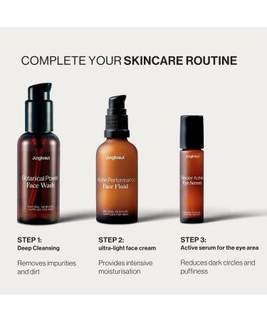 Jungkraut Alpine Performance Face Fluid Face cream for men 1x50 ml natural face cream with hyaluron and antiaging effect intensively hydrates ultralight and quickly absorbed - Buy Online on GoSupps.com