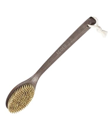 ECOED Back Bath Brush- Coffee & Wheat Straw Handle- for Shower Vegan Bristle Bath Scrubber Body Brush for Showering  Shower Brush for Men & Women - Buy Online on GoSupps.com