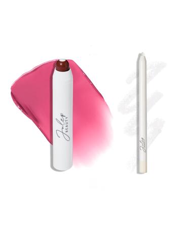 Julep It's Balm: Tinted Lip Balm + Buildable Lip Color Sweet Sangria & With a Trace Retractable Creamy Lip Liner Clear as Day