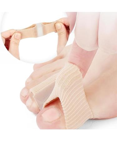 Ruamny Big Toe Separators Hammertoe Straightener Gel Toe Correction Elasticated Hammertoe Corrector Pain-Free for Both Female and Male Gel Fiber Toe Correction(4Pcs Nylon)-Size L - Buy Online on GoSupps.com
