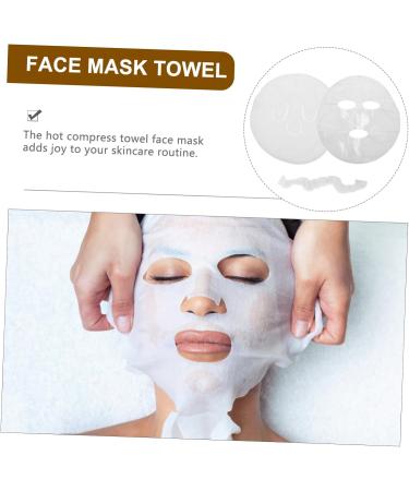 FRCOLOR 1 Set Reusable Warm Cold Facial Towel Mask Skin Care Face Mask Facial Towel Mask For Women Girls Spa Facial Mask - Buy Online on GoSupps.com