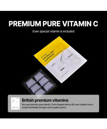 MEDITHERAPY VITA REAL Shot Clear Patch - Dark Spot & Acne Care Hydrocolloid Patch with Pure Vitamin C for Brightening | Korean Skincare (6EA - Buy Online on GoSupps.com