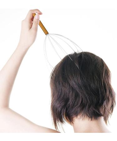 Minkissy Handkopf Massager - 8-Piece Therapeutic Head Massage Device Set for Ultimate Relaxation - Buy Online on GoSupps.com