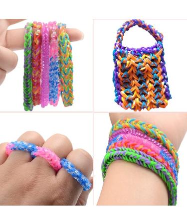Bubble Pig Rubber Band Bracelet Kit - Loom Bracelet Making Set for Kids with Refill Bands - Buy Online on GoSupps.com