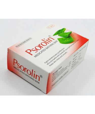 JRK Sidha Psorolin Medicated Bathing Bar - Effective Cleanser & Emollient 75gm - Buy Online on GoSupps.com