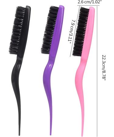 Peigne cheveux en poils de sanglier - Peigne de coiffure en poils de sanglier naturels - Buy Online on GoSupps.com