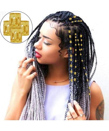 Lmyzcbzl Aluminum Dread Locks 30 Pcs Aluminum Dreadlocks Metal Cuffs Dreadlocks Accessories Dreadlocks Woven Hair Accessories Gold - Buy Online on GoSupps.com