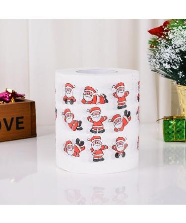 Floahazz 5 Styles Paper Roll Tissue Paper Towels Xmas Office Room Toilet Paper 5 Roll - Buy Online on GoSupps.com