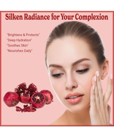 Natural Born Oils Pomegranate Seed Oil 16oz Organic Cold-Pressed Nutrient-Rich Excellent for Skin Nourishment Hair Vitality - Buy Online on GoSupps.com