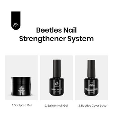 Beetles Builder Gel for Nails - 10 in 1 Hard Gel 60g Sculpture & Strengthener | UV Nail Gel Kit for Nail Extensions - Ideal for Salons & DIY Use - Buy Online on GoSupps.com