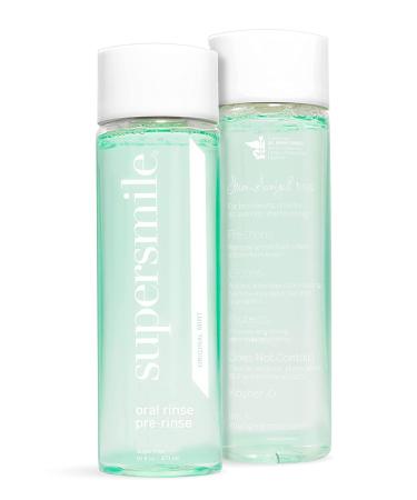 Supersmile Oral Rinse Mouthwash - Mint Flavored, Sugar Free, Alcohol-Free - 16 Fl Oz - Fresh Breath & Anti-Germicidal Formula - Buy Online on GoSupps.com
