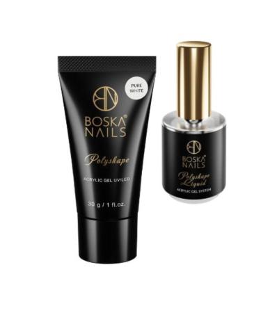 Boska Nails Polyshape Candy - Acrylic Gel - 30g - TPO-Free - For French Manicure - Professional Baby Boomer