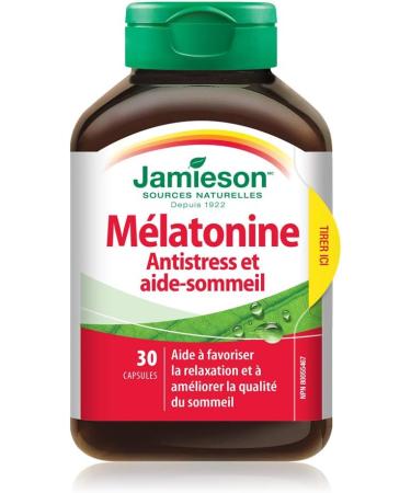 Jamieson Melatonin Stress and Sleep Support - Buy Online on GoSupps.com
