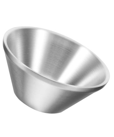 Hapinary shaving bowl made of stainless steel stainless steel bowls stainless steel bowl portable shaving shell shaving foam shell tools care needs razor cup for men razor shell for men