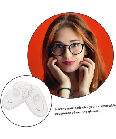 40 Pairs Silicone Eyeglass Nose Pads - Clear Glasses Nose Guards & Cushions for Comfort | International Shipping - Buy Online on GoSupps.com