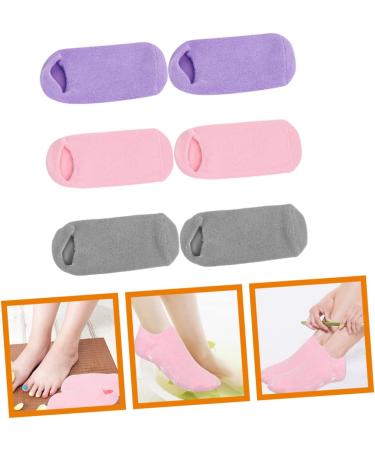 Ipetboom Essential Oil 3 Pairs Foot Gel Socks Miss Household Cotton-spandex Ripstop Socks Essential Oils - Buy Online on GoSupps.com
