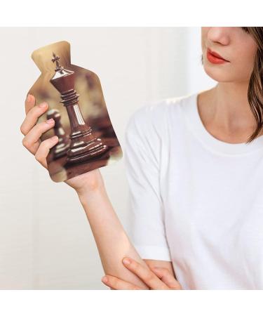 Buy Chess Hot Water Bottle with Plush Cover - Hand Warmer for Adults & Children | 26.5x15.3cm | International Shipping - Buy Online on GoSupps.com
