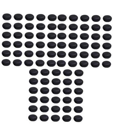 Minkissy 300 pcs button for face mask Black button down down limited star lampshade ear mask clip mask clip mask cable regulator adjustable mask buckle adjustable lanyard