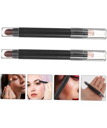 SOESFOUFU 2pcs Eye Makeup Eye for Makeup Eye Shadow for Makeup Eye Brushes for Eyeshadow Makeup Eye Black Abs - Buy Online on GoSupps.com