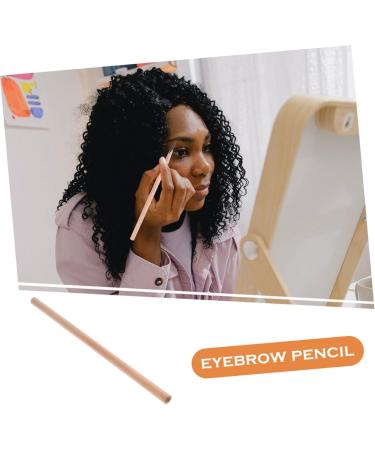 VINTORKY 3pcs Wooden Brow Crayon Natural Makeup Pencil Eyebrow Marker Pen Coffee Brow Pencil - Buy Online on GoSupps.com