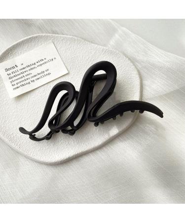 4-Piece Large Wave Hair Clips - 13cm Slip-Resistant Jaw Clips for Thick Hair | Stylish Hair Accessories for Women & Girls - Buy Online on GoSupps.com