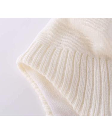 Home Prefer Toddler Beige Fleece Knit Beanie Hat 2-5T | Kids Winter Earflap Hat - Buy Online on GoSupps.com
