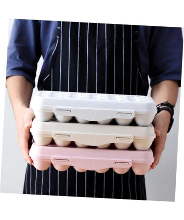 Yardenfun Box Outdoor Egg Carton Eggs Flat Bracket Egg Supply Convenient Egg Case Egg Rack Superimposed - Buy Online on GoSupps.com