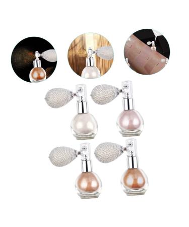 4pcs Body Glitter Highlighter Spray - Shimmering Powder Spray for Women | International Shipping Available - Buy Online on GoSupps.com