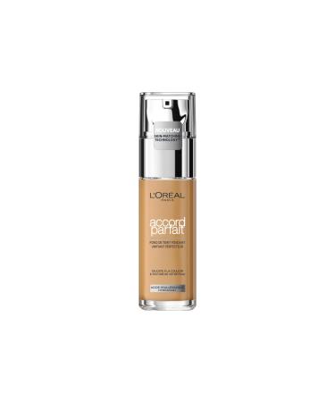 L'Or al L Or al Paris Fluiible foundation 24pm hydration formula with hyluronic acid All skin types Color Rose Sun 55R Perfect Accord 30 ml