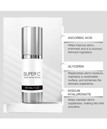 Nuvilo Vitamin C facial serum lightening and moisturizing light skin serum for smooth evenlooking skin 1 piece 1 piece - Buy Online on GoSupps.com