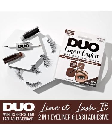 Duo Line IT Lash IT Black/Brown 2n1 Eyeliner & Lash Adhesive 0.12 oz - 1 Pack - Buy Online on GoSupps.com