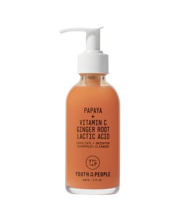 Youth To The People Superfruit Cleanser Nettoyant Visage Exfoliant Doux Riche en Papaye et Vitamine C Nettoyant Hydratant Apaisant clat D maquillant Doux pour la Barri re Cutan e 150 ml (Lot de 1)