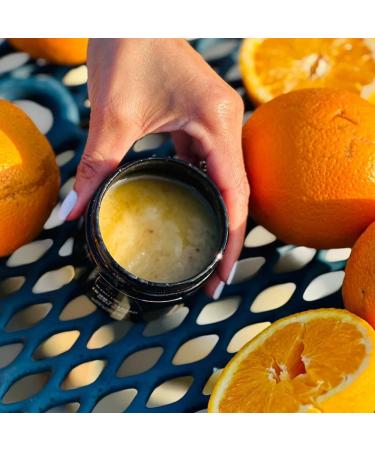 Brown Sugar Exfoliating Body Scrub with Honey & Moroccan Argan Oil - Smooth Soft Skin | Best Sugar Scrub for Body - Buy Online on GoSupps.com