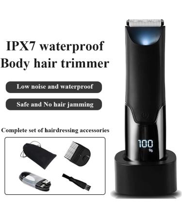 Men's Groin Hair Trimmer & Body Grooming Clipper - Pubic Hair & Bikini Shaver Set | International Shipping - Buy Online on GoSupps.com