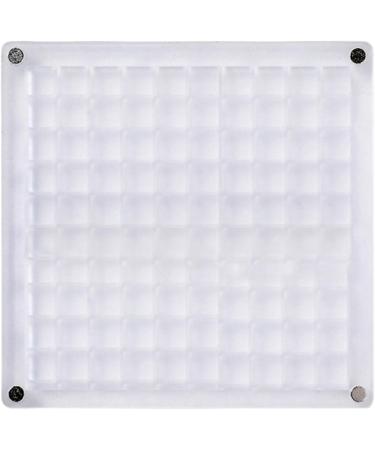 36/64/100 Grids Nails Art Rhinestones Storage Box Acrylic Jewelry Display Box Storage For Salons 100 Squares - Buy Online on GoSupps.com