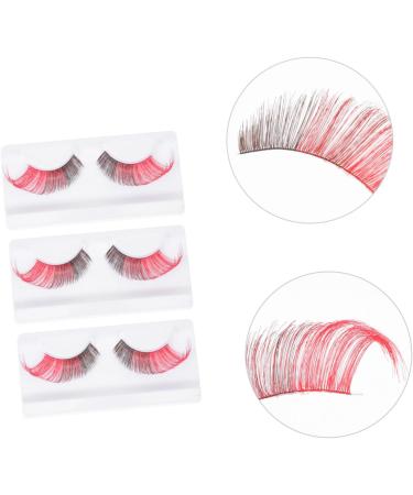 Didiseaon 12 Pairs Halloween False Eyelashes Cosplay Eyelashes Halloween Strip Lashes Fake Colored Eyelashes Eyelashes Dense Eyelashes Miss Decorate Imported Fiber Multicolor - Buy Online on GoSupps.com