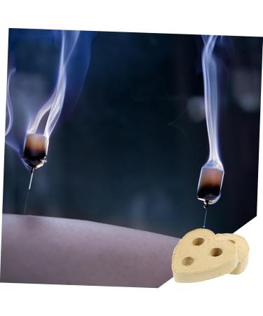 Fomiyes 10-Pack Moxibustion Cake Tools - Perfect Gifts for Friends & Women | Mini Khaki 3x2.8cm | International Shipping Available - Buy Online on GoSupps.com