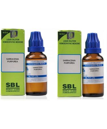 SBL Homeopathy Sarracenia Purpurea (30 ML) (1000 CH) - Pack of 2 | Natural Remedy - Buy Online on GoSupps.com